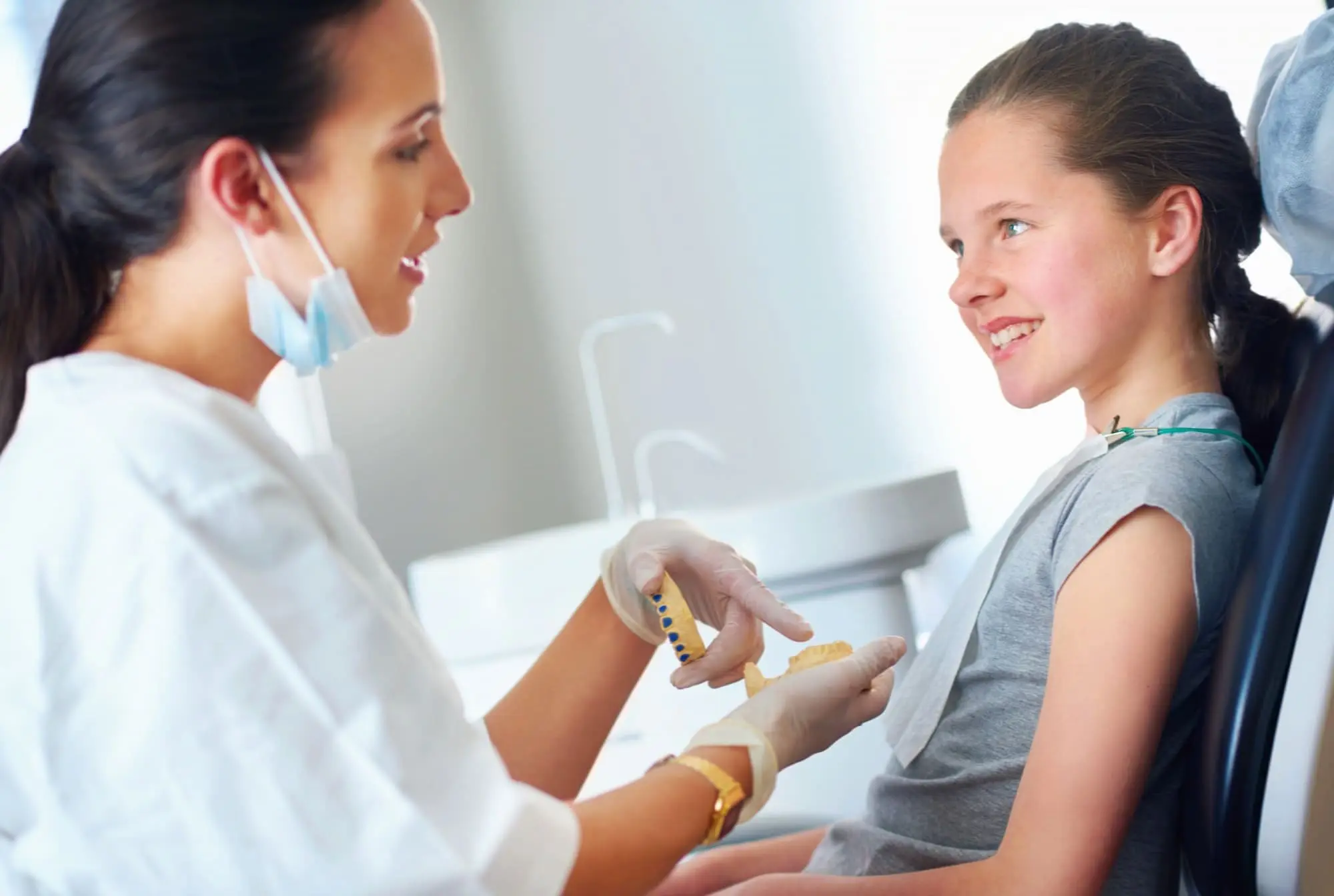 Smiling young patient during an orthodontic visit at a board-certified orthodontist in Austin, Texas.